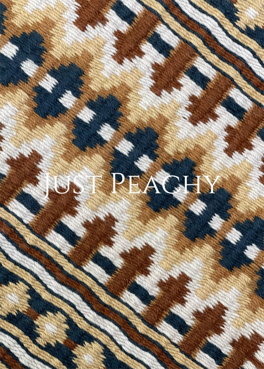 Just Peachy Premier Western Show Blanket ~ The Kaycee #856