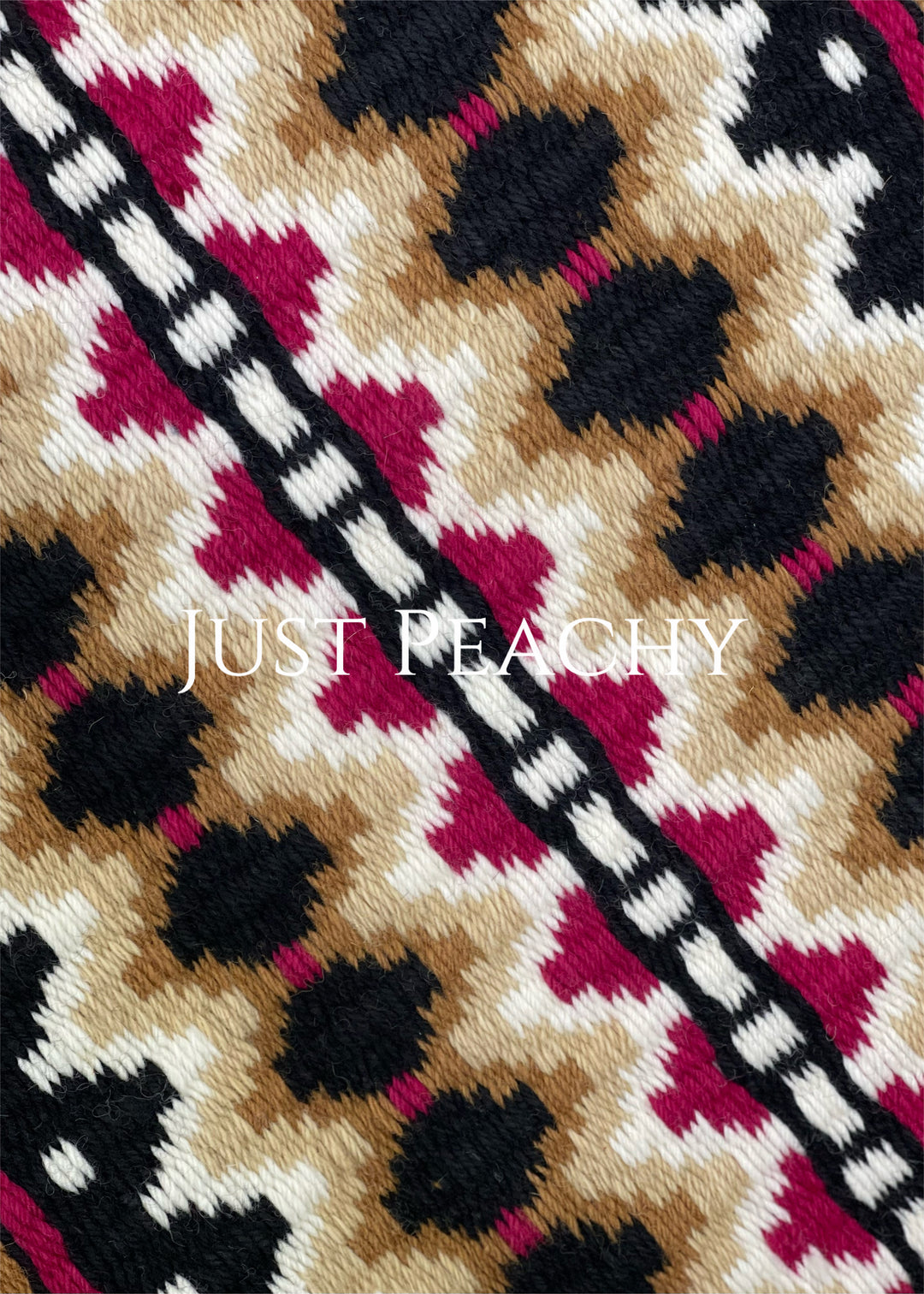 Just Peachy Premier Western Show Blanket ~ The Glenrock #1006