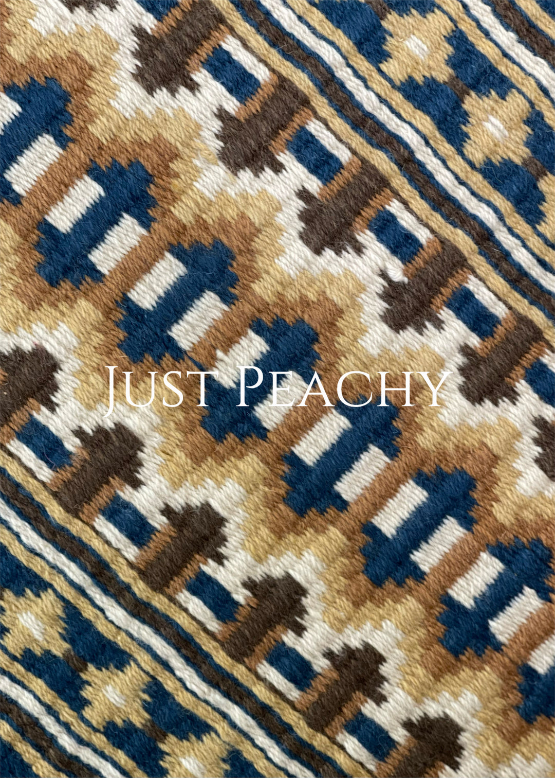 Just Peachy Premier Western Show Blanket ~ The Kaycee #855