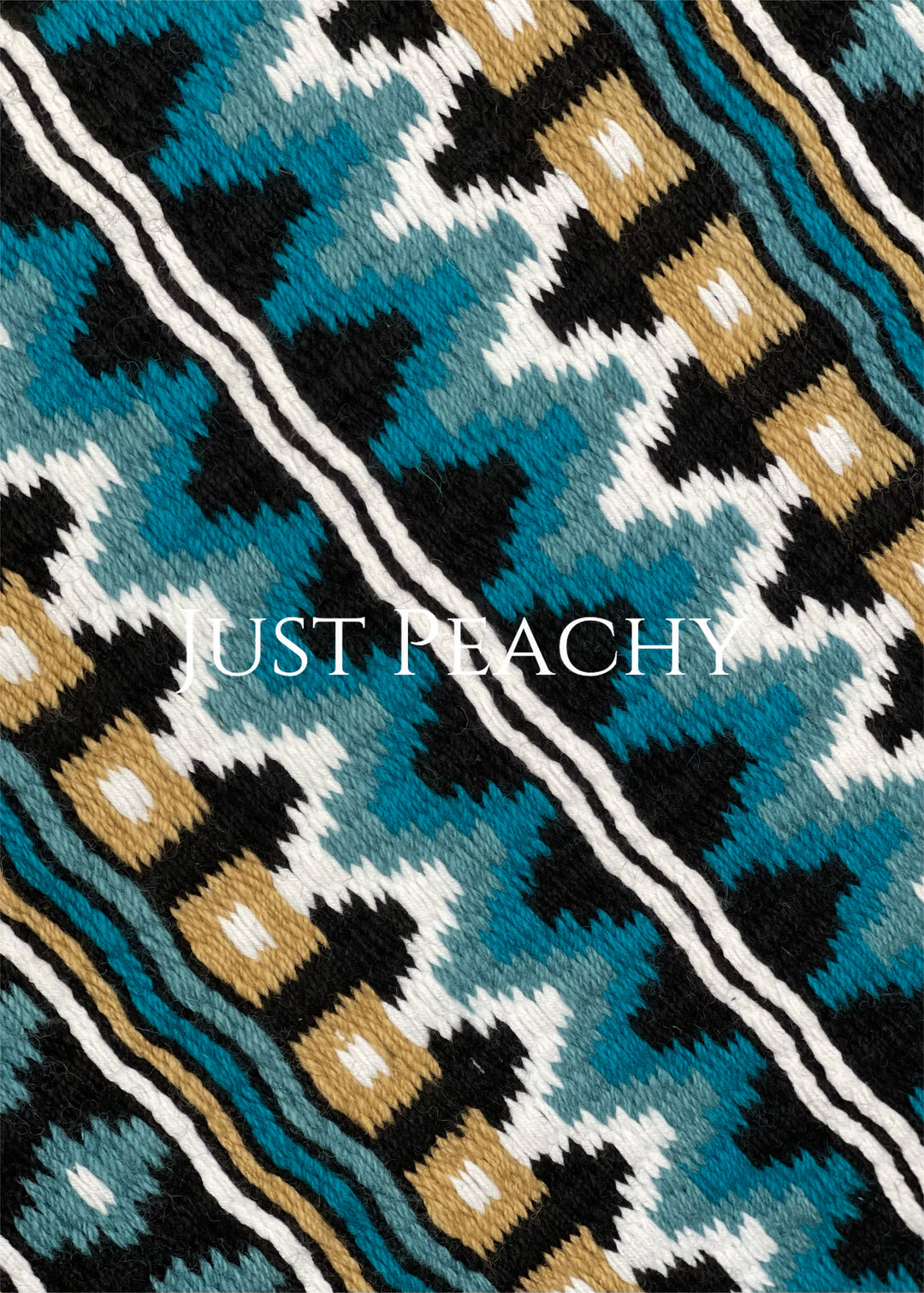 Centennial Oversized Western Show Blanket 7821 Just Peachy