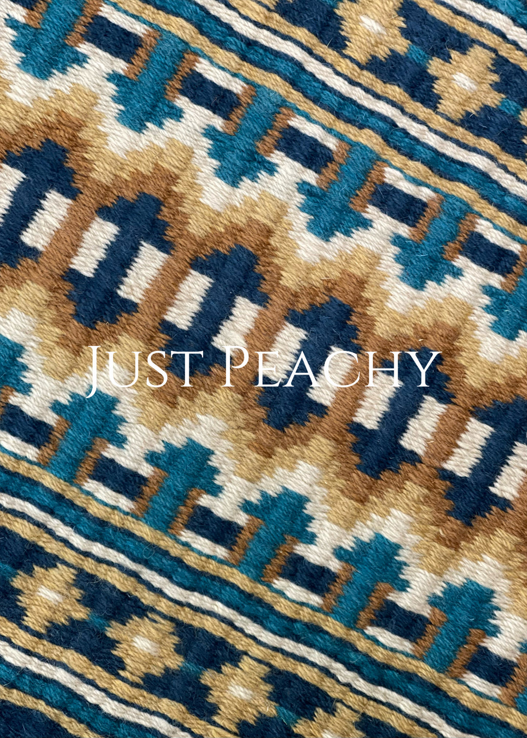 Just Peachy Premier Western Show Blanket ~ The Kaycee #859