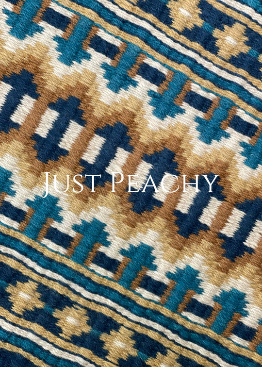 Just Peachy Premier Western Show Blanket ~ The Kaycee #859