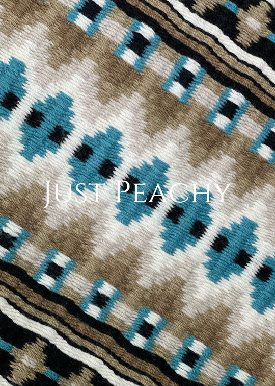 Just Peachy Premier Western Show Blanket ~ The 2.0 Kaycee #985
