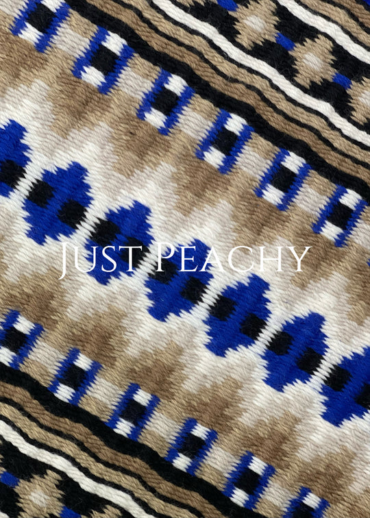 Just Peachy Premier Western Show Blanket ~ The 2.0 Kaycee #986