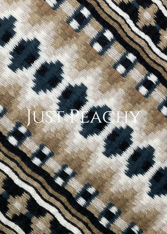 Just Peachy Premier Western Show Blanket ~ The 2.0 Kaycee #988