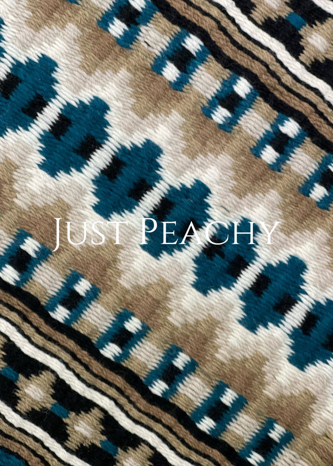 Just Peachy Premier Western Show Blanket ~ The 2.0 Kaycee #982