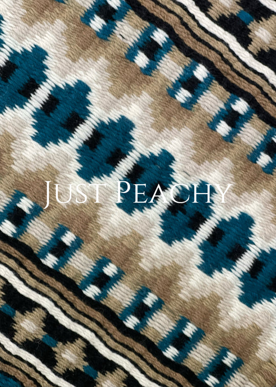 Just Peachy Premier Western Show Blanket ~ The 2.0 Kaycee #982
