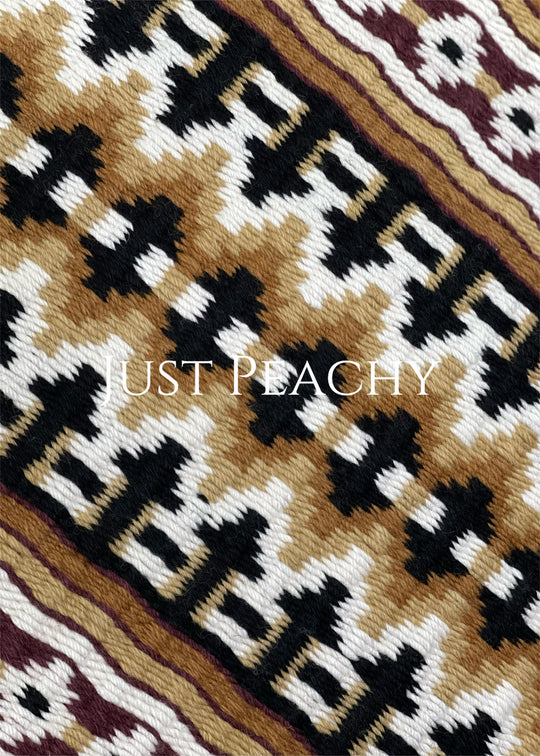 Just Peachy Premier Western Show Blanket ~ The Kaycee #837