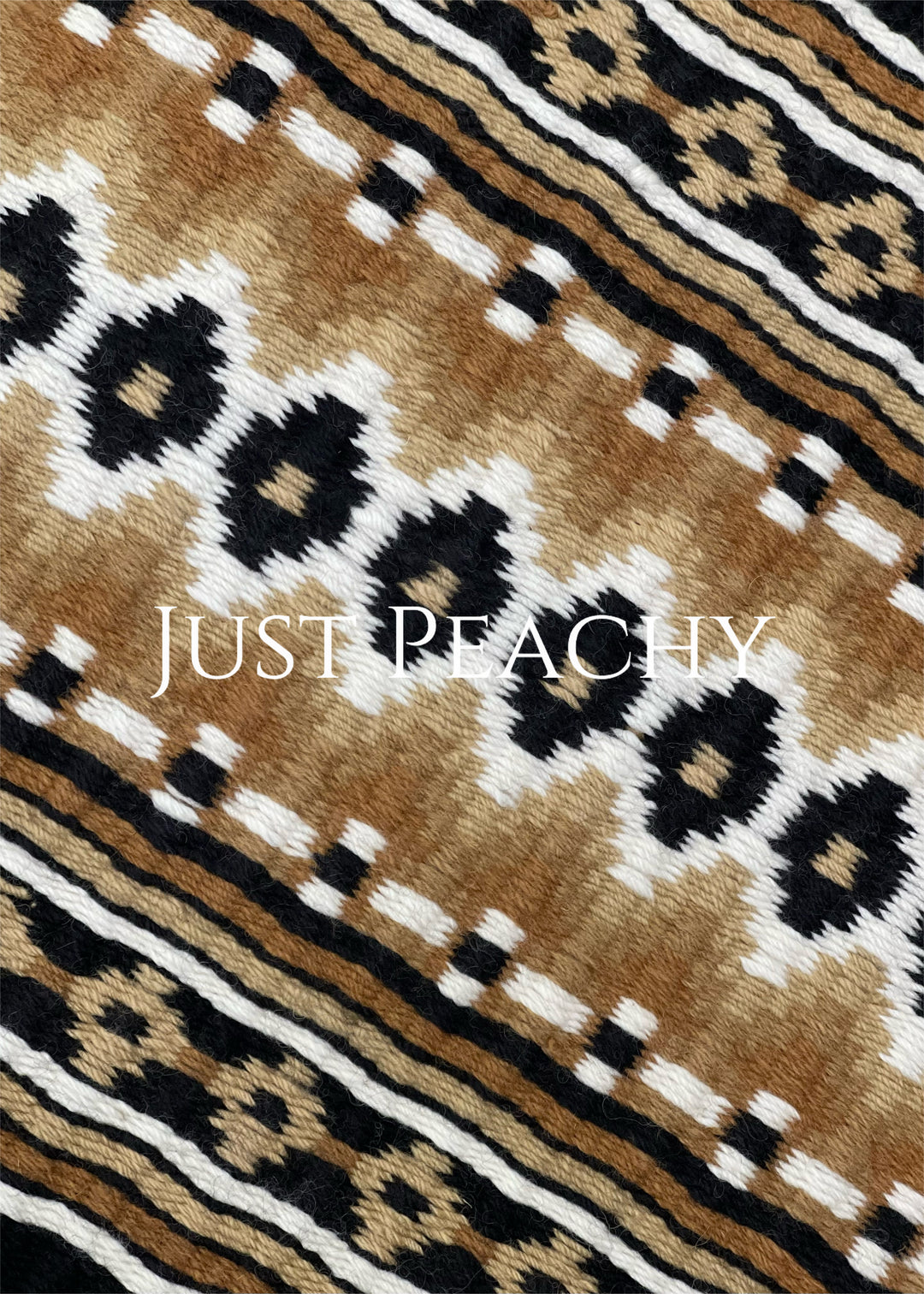 Just Peachy Premier Western Show Blanket ~ The 2.0 Kaycee #968
