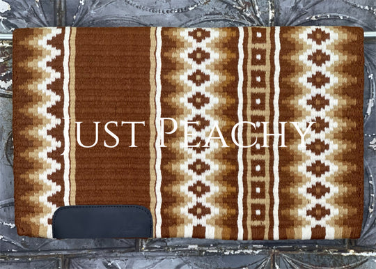 Just Peachy Premier Western Show Blanket ~ SweetWater #8015