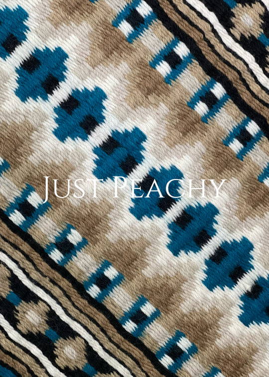 Just Peachy Premier Western Show Blanket ~ The 2.0 Kaycee #984