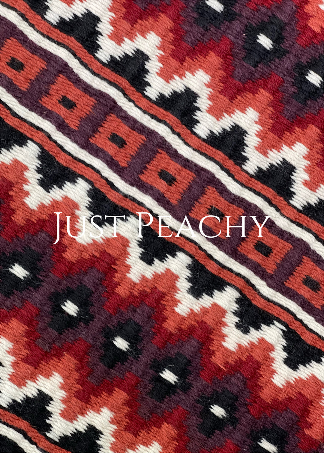 Just Peachy Premier Western Show Blanket ~ The SweetWater #796