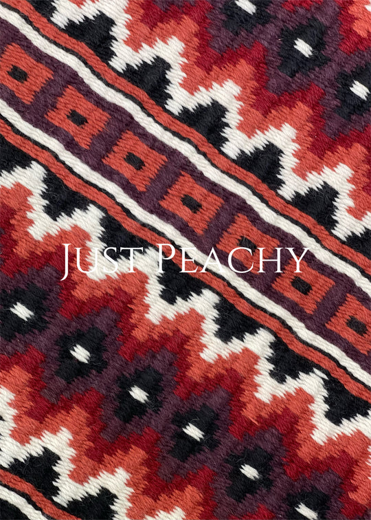 Just Peachy Premier Western Show Blanket ~ The SweetWater #796
